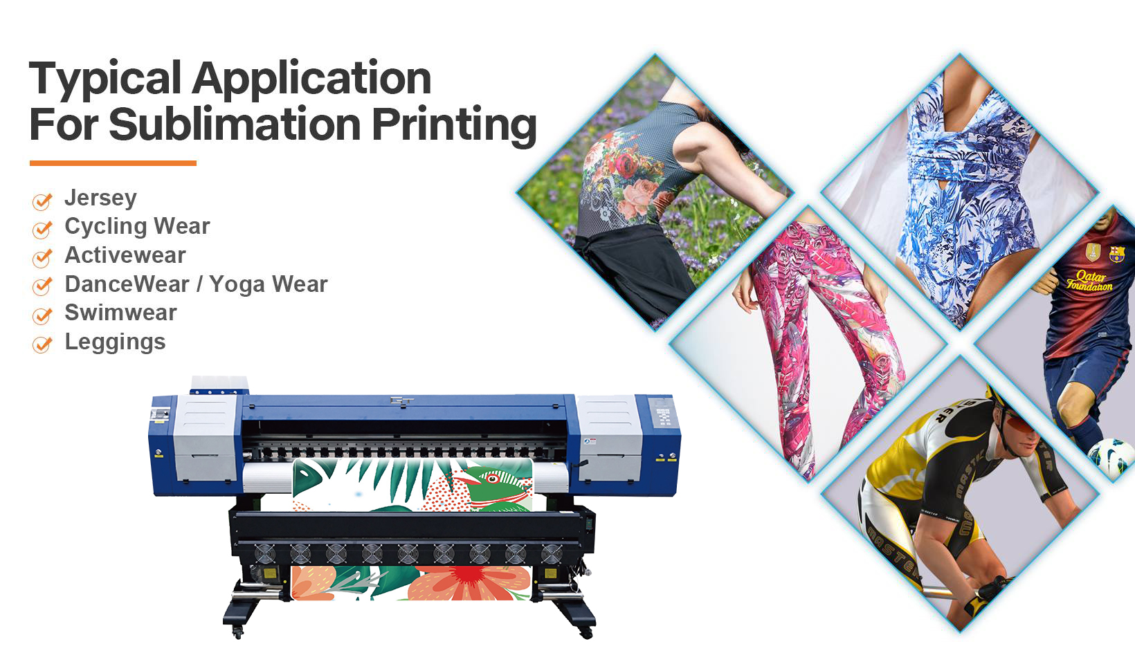 Subli 1802 18m Sublimation Printer With Eight I3200 Print Heads From China Manufacturer Feiyue 2302